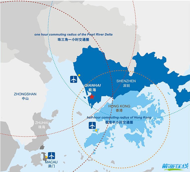 前海自贸区打造珠三角的的“曼哈顿”(图1) 前海自贸区打造珠三角的的“曼哈顿”(图1)